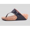 New Fitflop Via Black Sandals For Women