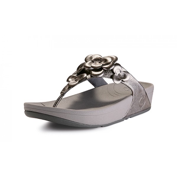 Fitflop Fleur silver coulr Sandals For Women