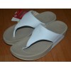 Fitflop Lulu White Fitness Sandals Slippers For Women