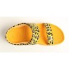 Fitflop Walkstar Slide Yellow Leopard Gul For Women