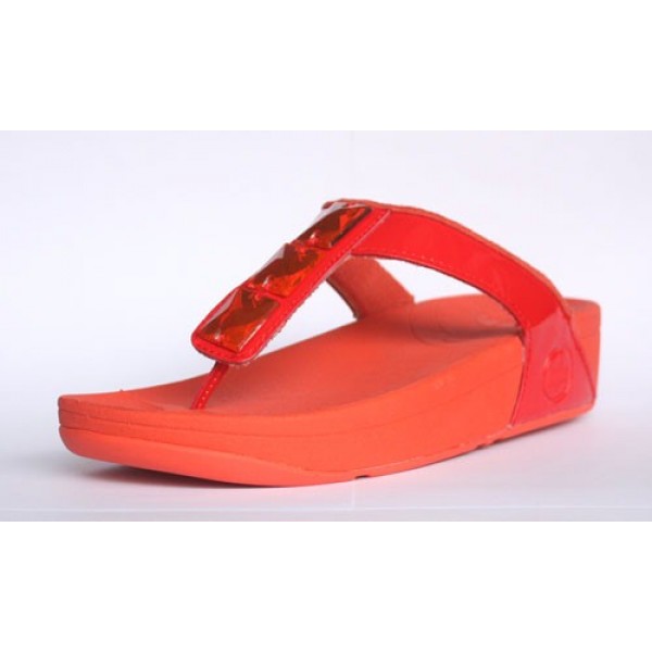 Fitflop slippers Pietra Red FitnessSandal For Women