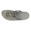 Fitflop Pietra Pewter Fitness Slipper For Women