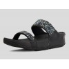Fitflop Rock Chic Slide Colorful Black For Women