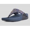 Fitflop Rock Chic Slippers Pinch Midnight Blue For Women