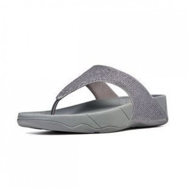Fitflop Astrid Gray Pewter Fitness Slipper For Women