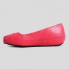 Fitflop Due Patent Leather Rouge Ballerina Pumps Flat For Women