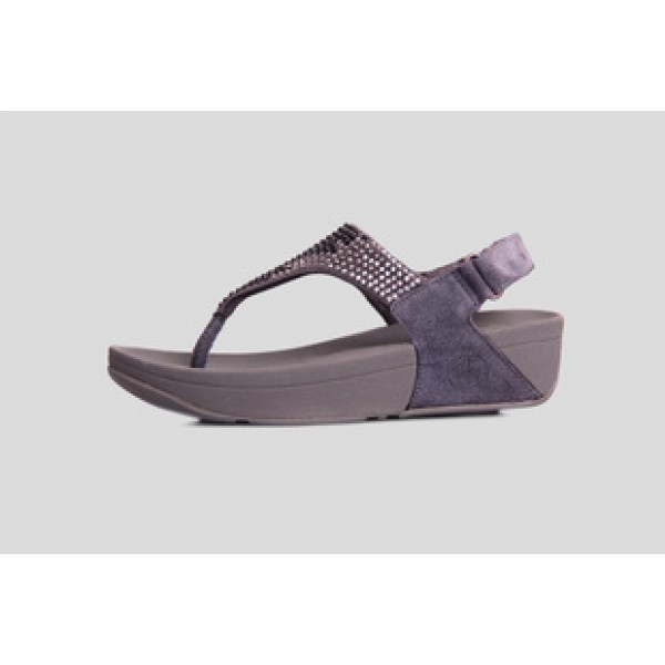 Fitflop Flare Gray Fitness Sandals For Women