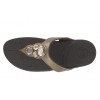 Fitflop Lunetta Bronze Diamond Slipper For Women